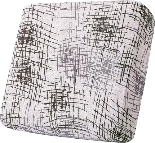 Vista 39 de Smiry Fundas de cojín de sofá estampadas, fundas elásticas suaves para sofá, fundas de sofá lavables antideslizantes, protector de muebles para Beige