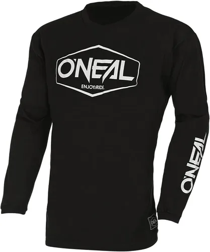 Vista 2 de O'NEAL Element Squadron - Camiseta de algodón, color negro/gris, talla S
