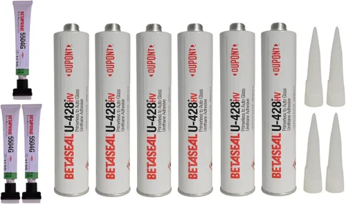 Vista 12 de U-428 Dow para parabrisas de auto adhesivo de uretano sin imprimación/ Adhesivo con aplicación única de imprimación (1)
