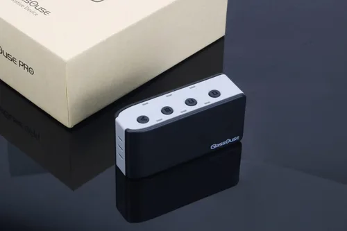 Vista 7 de GlassOuse Pro - Nuevo mouse de cabeza inalámbrico - Gaming - Discapacidad - Control con solo movimientos de cabeza - Mouse manos libres Bluetooth