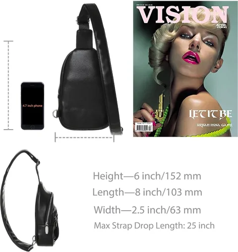 Vista 7 de INICAT Riñoneras cruzadas para mujer, bolso de viaje para mujer