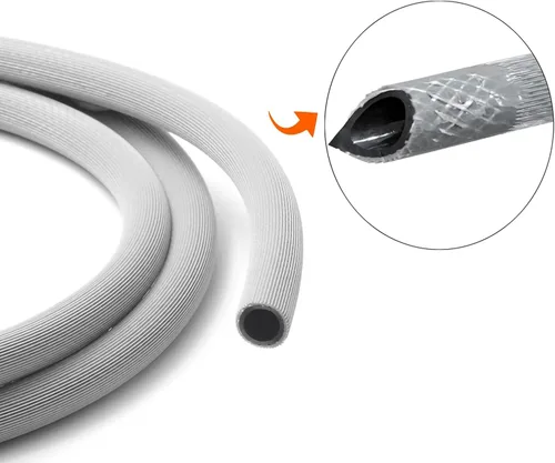 Vista 4 de Manguera deshumidificadora para drenaje 3/4" FHT, conectores de latón premium (4FT)
