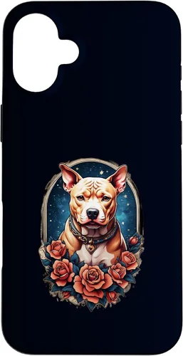 Vista 22 de Funda estilo vintage para iPhone XS Max Pitbull Dog Tattoo Art Vintage Old School