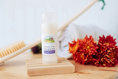 Vista 6 de Desodorante natural sin aluminio para mujeres, hombres, todos, aceite esencial de lavanda