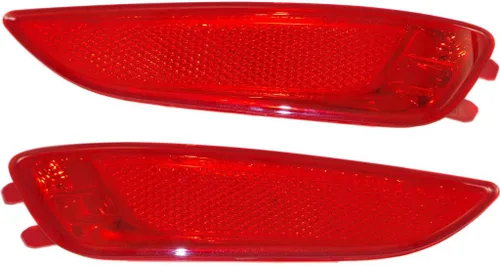 Vista 5 de CarLights360 Para Hyundai Accent Hatchback 2012-2016 Reflector de parachoques trasero lado conductor certificado CAPA HY1184104 92405 1R200 Lado