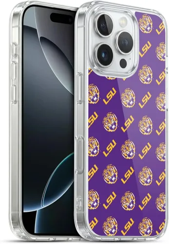 Vista 191 de Head Case Designs Funda de gel suave con licencia oficial de la Universidad Estatal de Louisiana LSU Camou compatible con Apple iPhone 7 Plus/iPhone