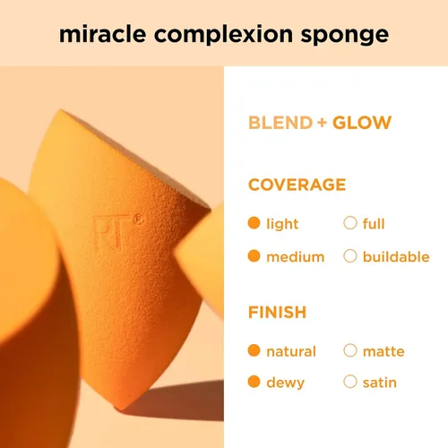 Vista 9 de Real Techniques - Juego de 8 piezas de brochas y esponjas Level Up, brochas de maquillaje para sombra de ojos, base, colorete y bronceador, esponja