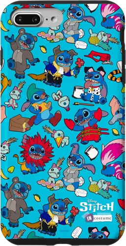 Vista 12 de iPhone 16 Disney 100 Stitch in Costume Disney Characters and Scrump Case