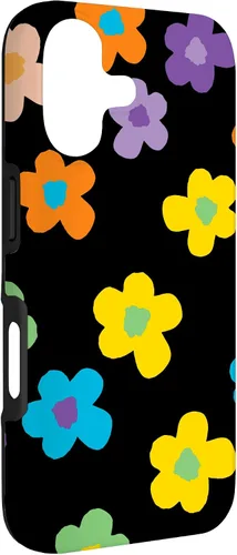Vista 3 de Cute Flower Pattern Multicolor Wildflower Floral Yellow Case for iPhone 17