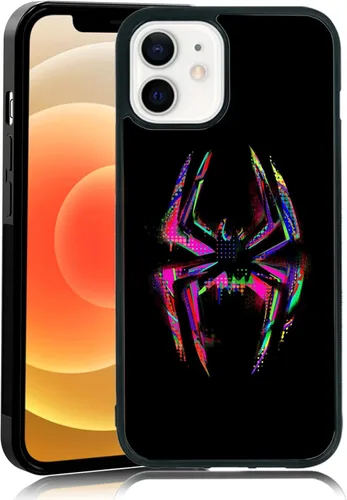 Vista 14 de Morales Punk Gwen - Funda protectora para iPhone 11 Pro, Spiderverse negro TPU a prueba de golpes, funda protectora para iPhone, linda funda