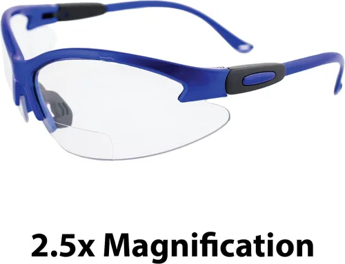 Vista 8 de Birdz Gafas de seguridad Flamingo para enfermeras, asistente dental, gafas de sol de disparo para mujeres, mujeres y hombres, marco azul con lente