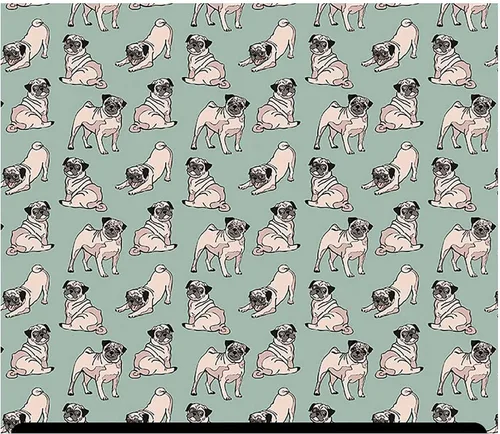 Vista 17 de HTV con estampado de animales (19.66 x 36 pulgadas) - Leopardo arcoíris