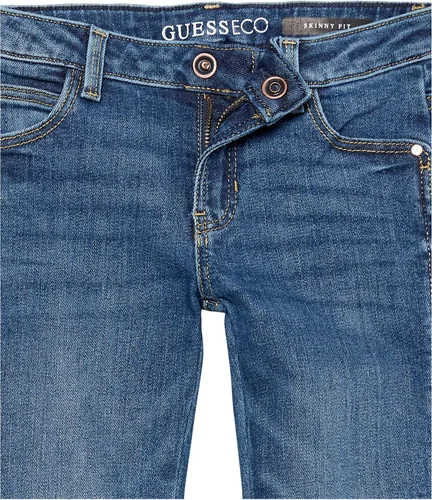 Vista 3 de GUESS Jeans elásticos de 5 bolsillos para niña