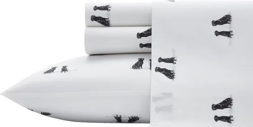 Vista 62 de Eddie Bauer - Juego de sábanas individuales, sábanas de percal de algodón, frescas y frescas, ideales para dormitorio