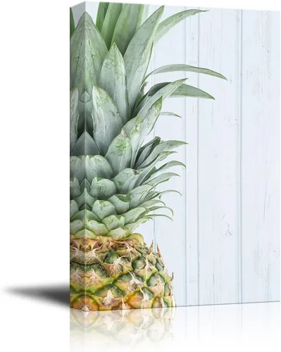 Vista 22 de Wall26 - Lienzo decorativo para pared (12.0 x 18.0 in), diseño de cactus sobre fondo azul