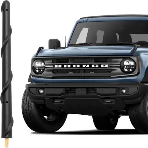Vista 41 de Antena corta para Ford Bronco 2021-2025 Ford Bronco Accesorios Reemplazo Antena de 7 pulgadas para Bronco 2021 2022 2023 2024 2025