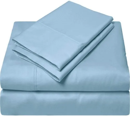 Vista 14 de Juego de sábanas de algodón peinado de 1500 TC para colchón de 38 a 17.7 in de profundidad (tamaño doble) Sábanas para cama (trifa, beige)