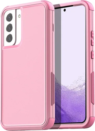 Vista 9 de AICase Funda protectora resistente para Samsung Galaxy S22 de 6.1 pulgadas (negra)