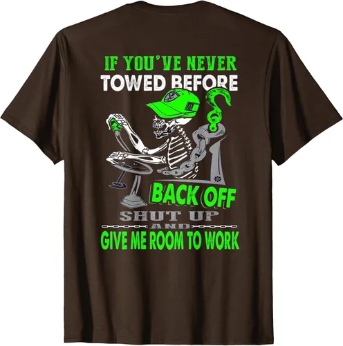 Vista 8 de Proud Tow Truck Operator - Camiseta, Negro, S