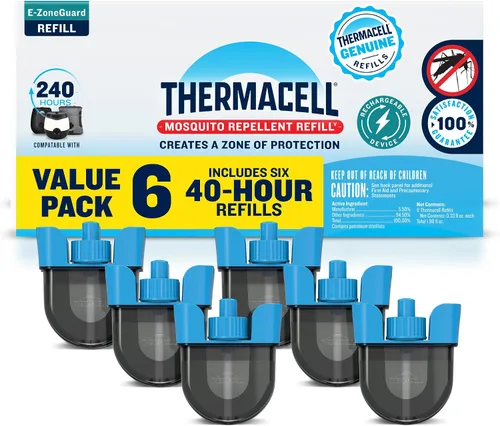Vista 10 de Thermacell Recambios de repelente recargable para mosquitos; compatible solo con Thermacell E-Series y Radius; zona de protección de mosquitos de 20