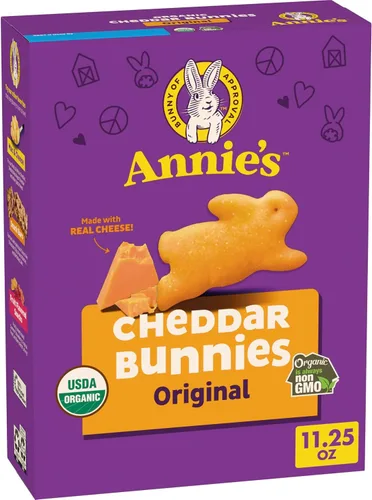 Vista 42 de Annie's Organic Chocolate Bunny Graham Snacks, 7.5 onzas Sabor a chocolate, USDA orgánico y sin OMG, sin sabores artificiales ni jarabe de maíz