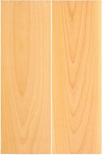 Vista 15 de IECAP LLC Paneles de madera a espejo de madera de palo negro africano para mango de cuchillo – Materiales para mango de cuchillo – Escalas