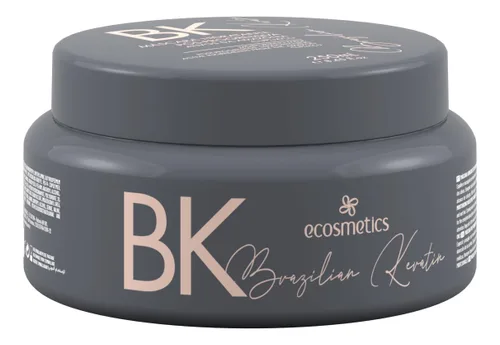 Vista 3 de Kit de tratamiento de queratina brasileña Ecosmetics BK Cepillo progresivo Sistema de alisado y alisado Reductor de volumen. 33.8 fl oz/16.9