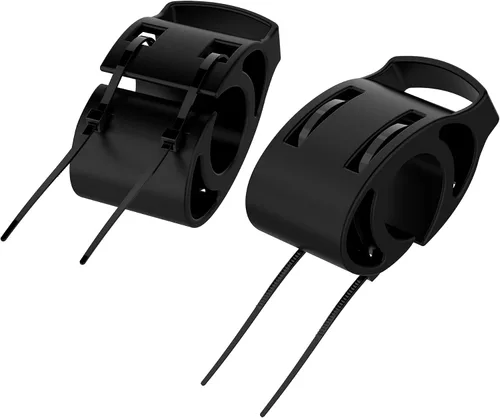 Vista 5 de TenCloud Paquete de 2 soportes de montaje para manillar de bicicleta con bridas compatibles con Garmin Forerunner, Approach, Fenix Watches