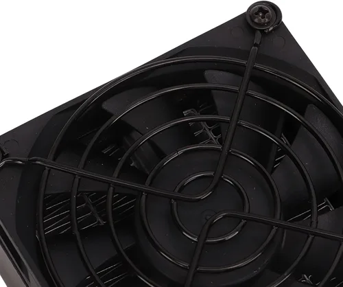 Vista 5 de Calentador termistor compacto PTC con ventilador - Módulo de calentador de aire de temperatura constante de 12 V/24 V para reparación