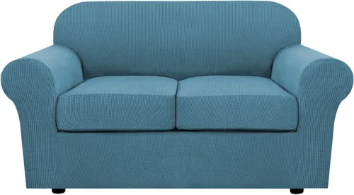 Vista 29 de H.VERSAILTEX Fundas de Sofá Elásticas para Cojines Fundas de Sofá para Muebles de Sala Fundas Protectoras