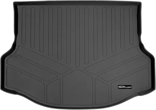 Vista 22 de SMARTLINER Juego de alfombrillas de piso personalizadas de primera fila para Toyota RAV4 2013-2018 Negro