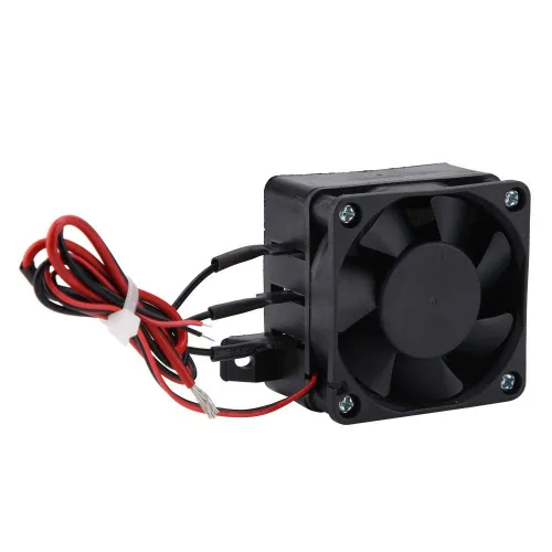 Vista 5 de Calentador de aire, ventilador de coche PTC de 12 V/24 V, 300 W/400 W, calentador de aire para automóviles PTC, temperatura constante, calefacción