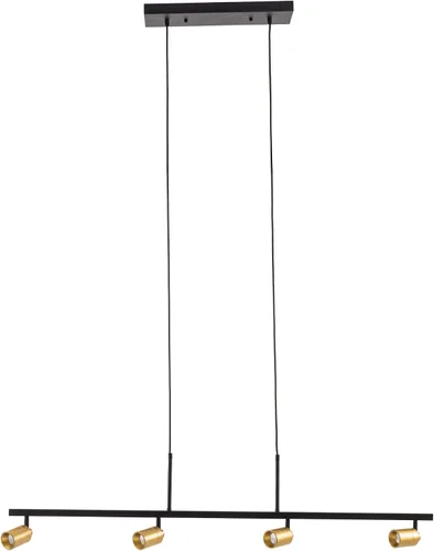 Vista 10 de Shura - Lámpara de techo LED redonda integrada de 3 luces negras con cabezales giratorios, luz de techo ajustable de montaje empotrado, 3000 K, 1365