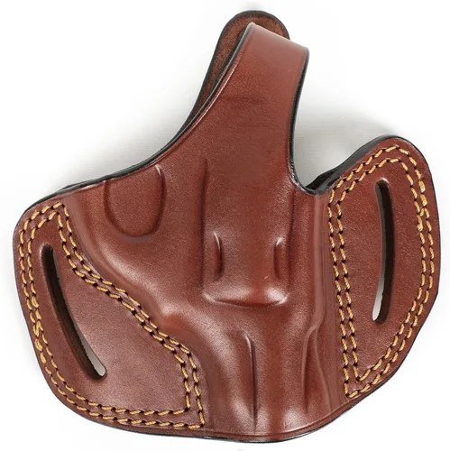 Vista 6 de Funda EDS para Ruger LCR 9MM, 38 SPL, 22LR, 357MAG Revolver Premium Leather 2 pulgadas OWB