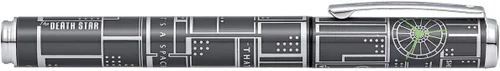 Vista 4 de Sheaffer Pop Star Wars Death Star Star - Pluma estilográfica con borde cromado y punta mediana
