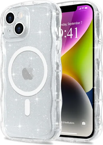 Vista 357 de Pepmune Funda magnética para iPhone 17 Pro Max, color rosa