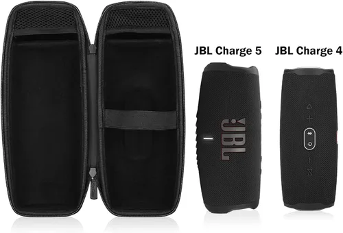 Vista 5 de ProCase Funda de transporte para JBL Charge 5 / Charge 4, funda protectora rígida de viaje para JBL Charge 5 Charge 4, altavoz inalámbrico portátil
