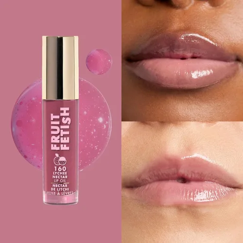 Vista 21 de Milani Fruit Fetish - Aceite de labios hidratante tintado, color lima 140 - Lima cereza
