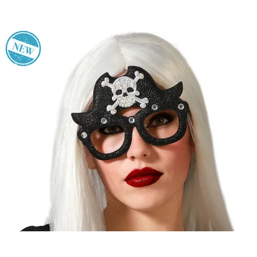 Vista 3 de Gafas Metalizado Halloween Piratas
