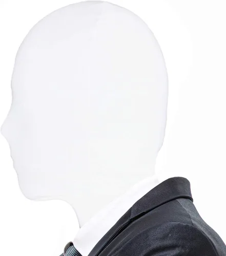 Vista 2 de HOMELEX 2 máscaras de cara completa de elastano para Halloween, máscara de cara completa, unisex, máscara sin cara