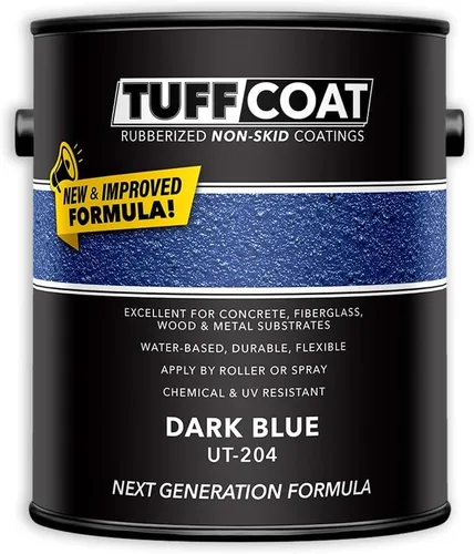 Vista 12 de TUFF Coat UT-100 revestimiento antiderrapante, 1 galón Blanco