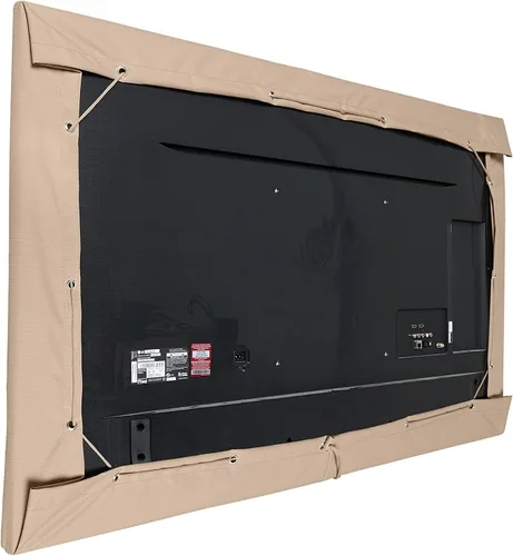 Vista 15 de Covermates Funda clásica para TV al aire libre – Se adapta a televisores de Vinilo clásico negro