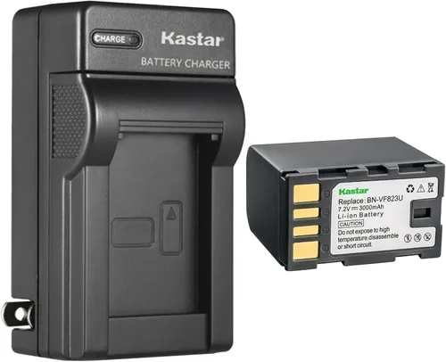 Vista 8 de Kastar Reemplazo del cargador de batería de pared de CA para JVC BN-VF808 BN-VF808U BN-VF815 BN-VF815U BN-VF823 BN-VF823U BN-VF915 BN-VF915U