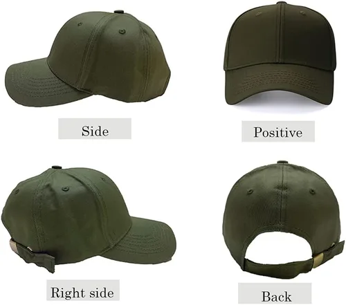 Vista 70 de Gorra de béisbol 100% algodón clásico deportivo casual gorra de golf Sunhat tamaño ajustable