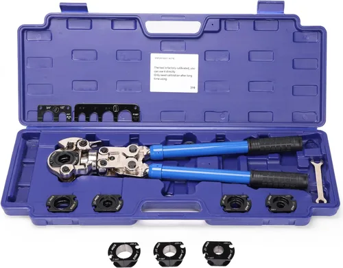 Vista 12 de iCrimp Herramienta de presión para tubo de cobre 1/4"-7/8" para líneas de refrigerante HVAC/R, conexión de ajuste hermético sin soldadura con anillo