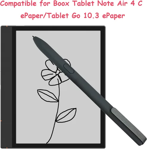 Vista 2 de Lápiz óptico para BOOX Stylus compatible con BOOX Tablet Note Air 4 C ePaper Stylus/Tablet Go 10.3 ePaper Pen con puntas (negro)