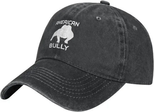 Vista 2 de American Bully - Sombrero de vaquero ajustable para ocio al aire libre, unisex, color negro