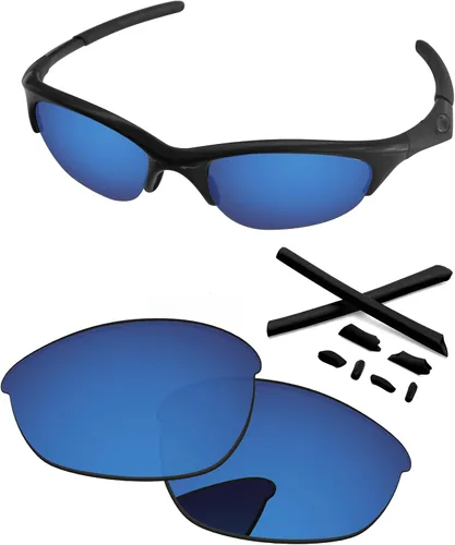 Vista 34 de Lentes de repuesto y kits de goma para gafas de sol Oakley Half Jacket 2.480 in 24K dorado