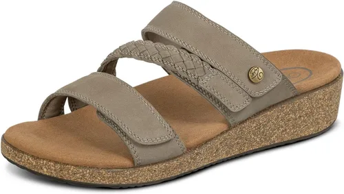 Vista 7 de Orthofeet Sandalias ortopédicas Carrie de cuero ajustable para mujer