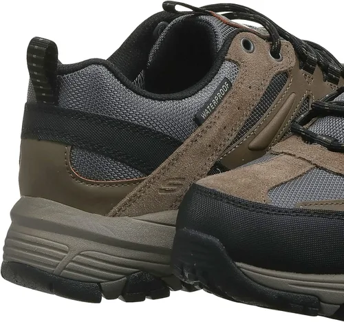 Vista 8 de Skechers Tenis de senderismo Oxford Selmen-enago Trail para hombre Bronceado 8-13